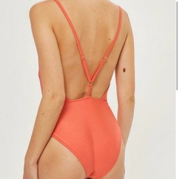 NWT MINKPINK Coral Reef Cut Out One Piece Swimsuit Size Large - Picture 3 of 10